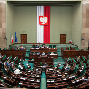 Sala Posiedzen Sejmu RP.