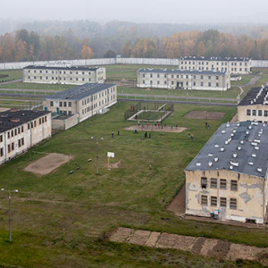 Kaminsk, Zaklad Karny polozony na N od Gorowa Ilaweckiego. EU, PL, Warm-Maz.