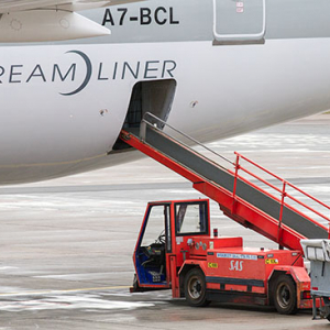Kopenhaga-Kastrup 16.03.2014, port lotniczy. Zaladunek samolotow przed startem. EU, DNK.