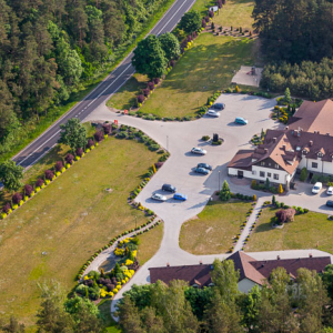 Jajkowo, resyauracja-hotel Cykada Kajkowo k. Brodnicy. EU, PL, Kujaw-Pom. Lotnicze.