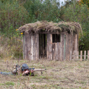 Orneta, 08.10.2017 inscenizacja bitwy pod Serockiem w 1944 r. EU, Pl, warm-maz