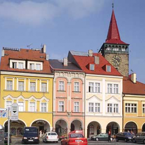 Czechy. Rynek w Iczynie