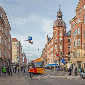 Kopenhaga (Dania). Ulica Amagerbrogade