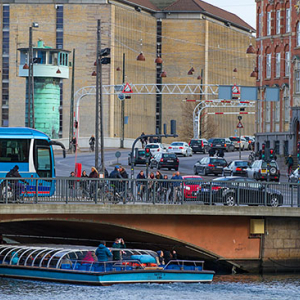 Kopenhaga (Dania). Kanal i ulica Borsgade