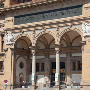 Biblioteca Nazionale Centrale di Firenze. Piazza dei Cavallegger. EU, Italia, Florencja.