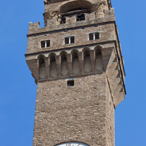 The Palazzo Vecchio przy Piazza della Signoria we Florencji. EU, Italia.
