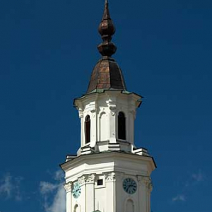 Litwa-Kowno (Kaunas). Wieża ratusza.