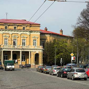 Litwa-Wilno. Bibloteka Uniwersytecka przy ul. Vrublewskio.
