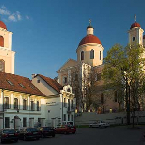 Litwa-Wilno. Wieże cerkwi św. Ducha.