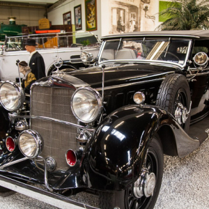 Sinsheim (NIemcy) Auto & Technik Museum, 07.09.2015 r. Muzeum Techniki i SamochodĂłw stanowiace najwieksza, prywatna kolekcje. EU, Niemcy.