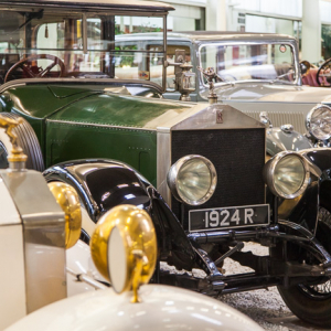 Sinsheim (NIemcy) Auto & Technik Museum, 07.09.2015 r. Muzeum Techniki i SamochodĂłw stanowiace najwieksza, prywatna kolekcje. EU, Niemcy.