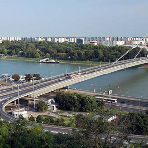 Bratysława, most nad Dunajem