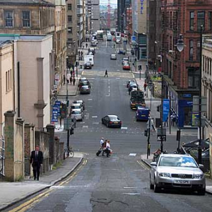 Szkocja-Glasgow. Ulice miasta.