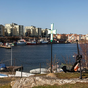 Karlskrona, dzielnica Bjorkholmen. EU, Szwecja.