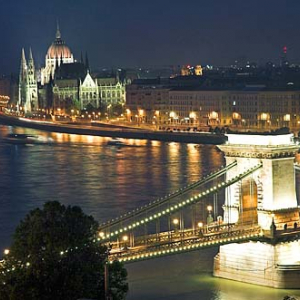 Budapeszt, most Łańcuchowy, parlament