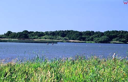 Jezioro Łebskie, Słwiński Park Narodowy