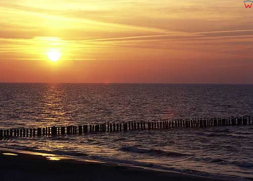 Zachód Słońca nad Bałtykiem