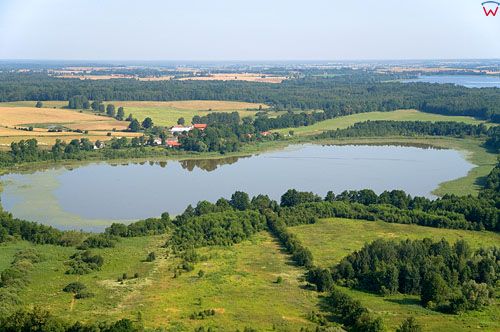 Lotnicze, PL, Warm-Maz. Jezioro Pniewskie.