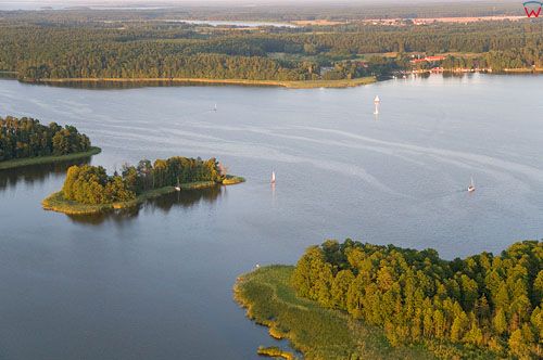 LOTNICZE, Polska, warm-maz. Jezioro Beldany w okolicy Wygryn.