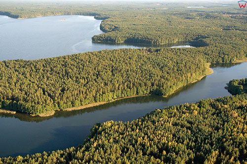Lotnicze, Polska, warm-maz. Jezioro Pluszne.