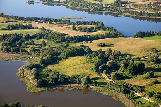 LOTNICZE, Pojezierze Mazurskie (Elckie). Jezioro Dudeckie i Kukowino.