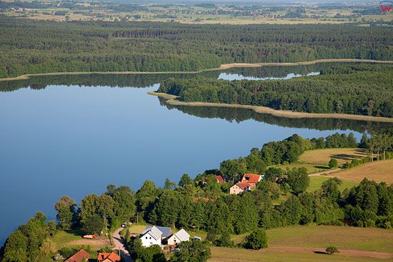 LOTNICZE, Pojezierze Mazurskie (Elckie). Jezioro Krzywe.