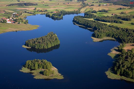 LOTNICZE, Pojezierze Mazurskie (Elckie). Jezioro Szostak.