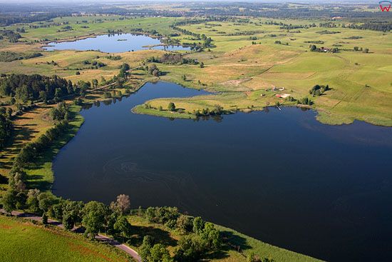 LOTNICZE, Pojezierze Mazurskie (Elckie). Jezioro Szostak i Szostak Maly. 