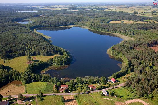 LOTNICZE, Pojezierze Mazurskie (Elckie). Jezioro Sawinda Mala.
