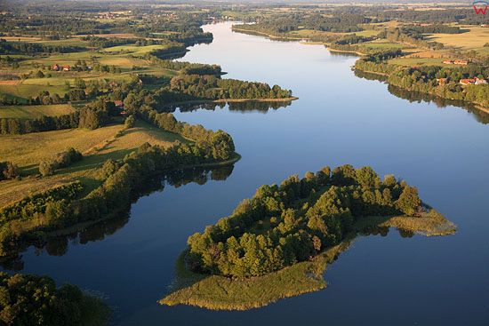 Lotnicze, Pojezierze Mazurskie (Elckie). Jezioro Przytulskie.