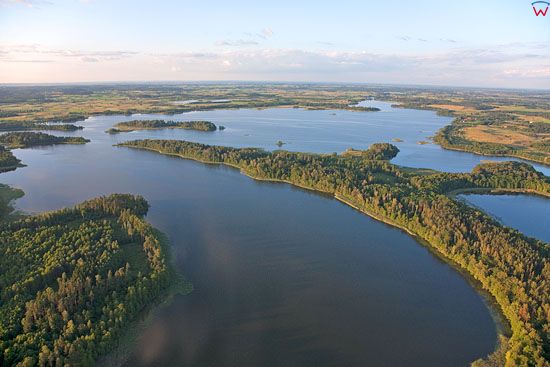 Lotnicze, warm-maz, Pojezierze Mazurskie (Elckie). Jezioro Orzysz.