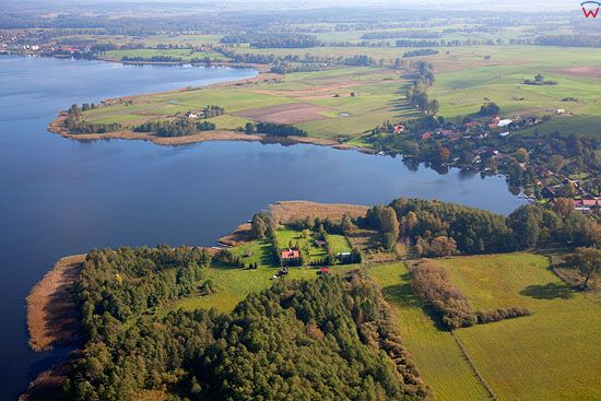 Lotnicze. Pl, warm - maz. Jezioro Rynskie.