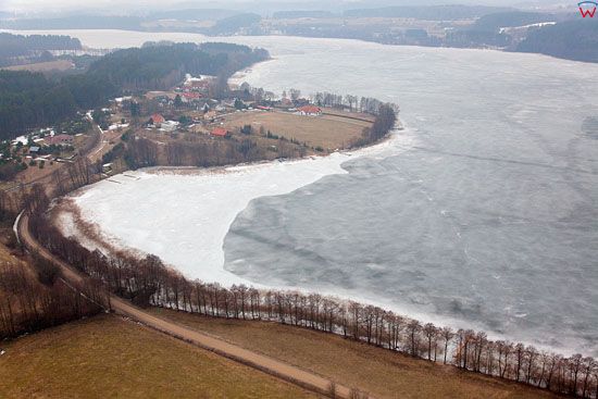 Pl, warminsko-mazurskie, Lotnicze. Jezioro Juksty.