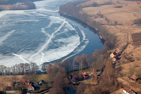 Pl, warminsko-mazurskie, Lotnicze. Jezioro Kiersztanowskie.