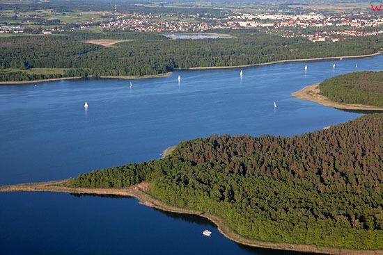 Lotnicze, EU, PL, Warm-Maz. Jezioro Kisajno. 