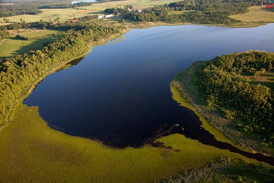 Lotnicze, EU, PL, warm-maz. Jezioro Jeziomno.