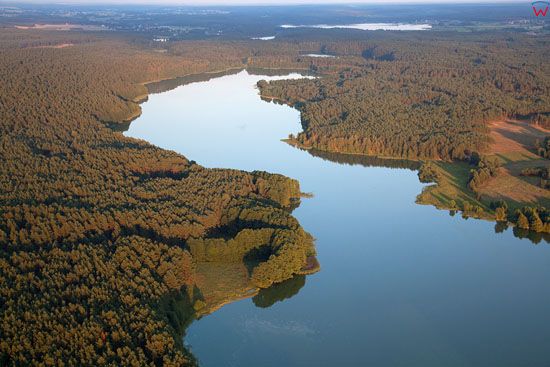 EU, PL, Pomorskie. Pojezierze Kaszubskie. Jezioro Przywloczno.