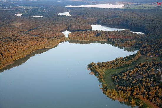 EU, PL, Pomorskie. Pojezierze Kaszubskie. Jezioro Przywloczno.