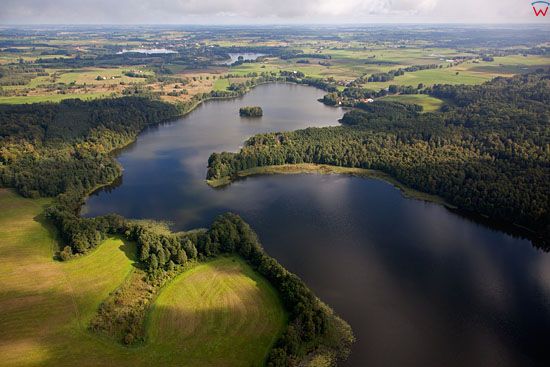 Lotnicze, EU, PL, warm - maz. Jezioro Gieladzkie.
