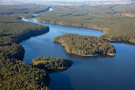 Lotnicze, EU, PL, Kujawsko - Pomorskie. Pojezierze CheĹ‚minskie. Jezioro Sosno.