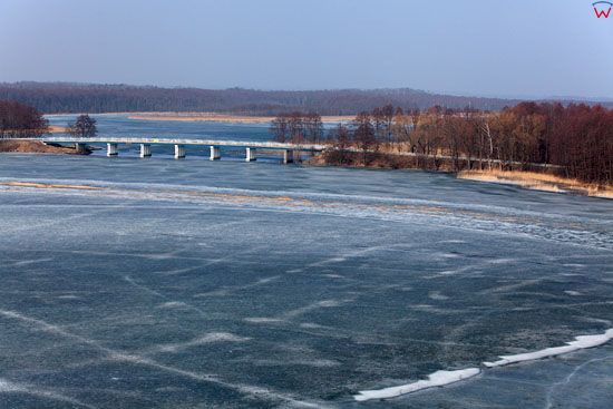 Most Sztynorcki u styku jezior Kirsajty i Dargin.