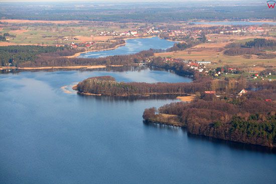 Jezioro Lasmiady. EU, Pl, warm-maz, LOTNICZE.