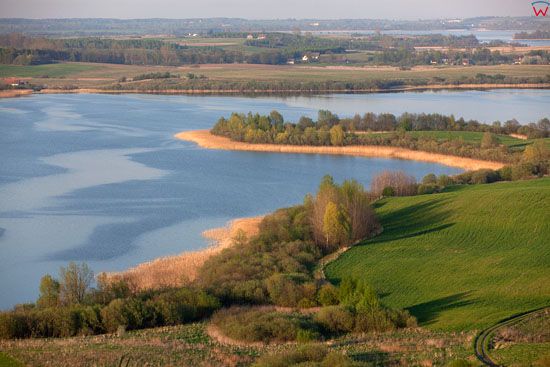 Jezioro Lawki. EU, Pl, warm-maz, LOTNICZE.
