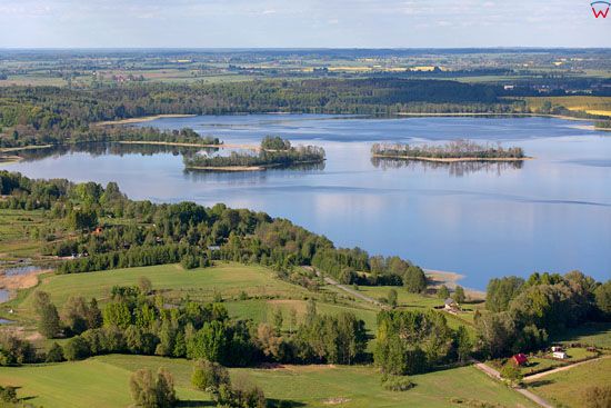 Jezioro Rydzowka. EU, Pl, warm-maz, LOTNICZE.