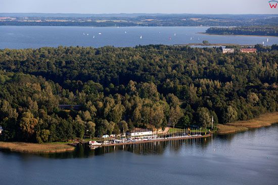 Jezioro Kisajno i Niegocin. EU, Pl, warm-maz. Lotnicze.