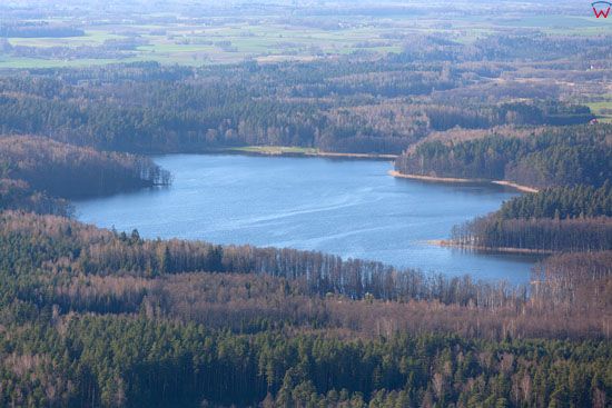 Jezioro Taftowo. EU. PL, Warm-Maz. LOTNICZE.