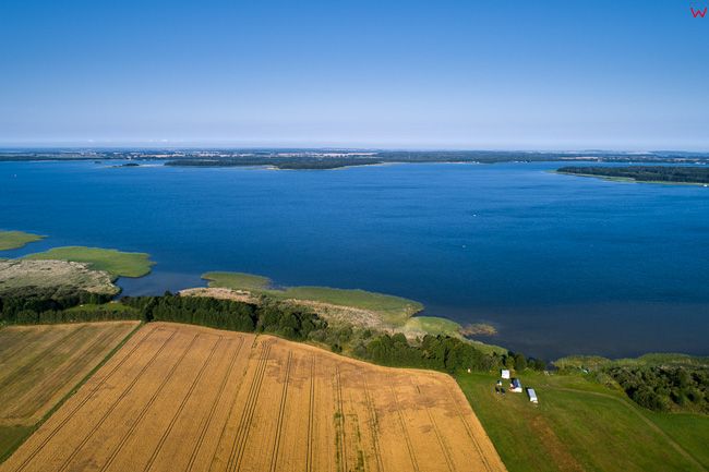 Jezioro Mamry, widok od str. E EU, PL, warm-maz