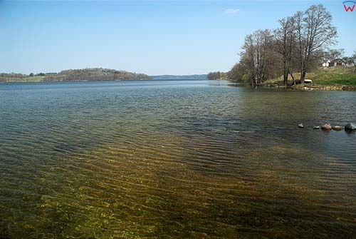 _W060356 jezioro Hańcza, widok od strony wsi Błaskowizna.