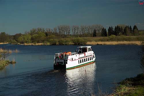 Kanal Ostrodzko-Elblaski, odcinek w Milomlynie.