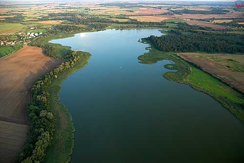 LOTNICZE. Jezioro Kinkajmskie k. Bartoszyc.